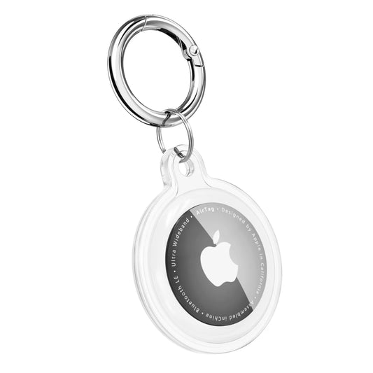 Waterproof AirTag Holder - Rugged Keychain & Pet Collar Clip (TSA Approved)