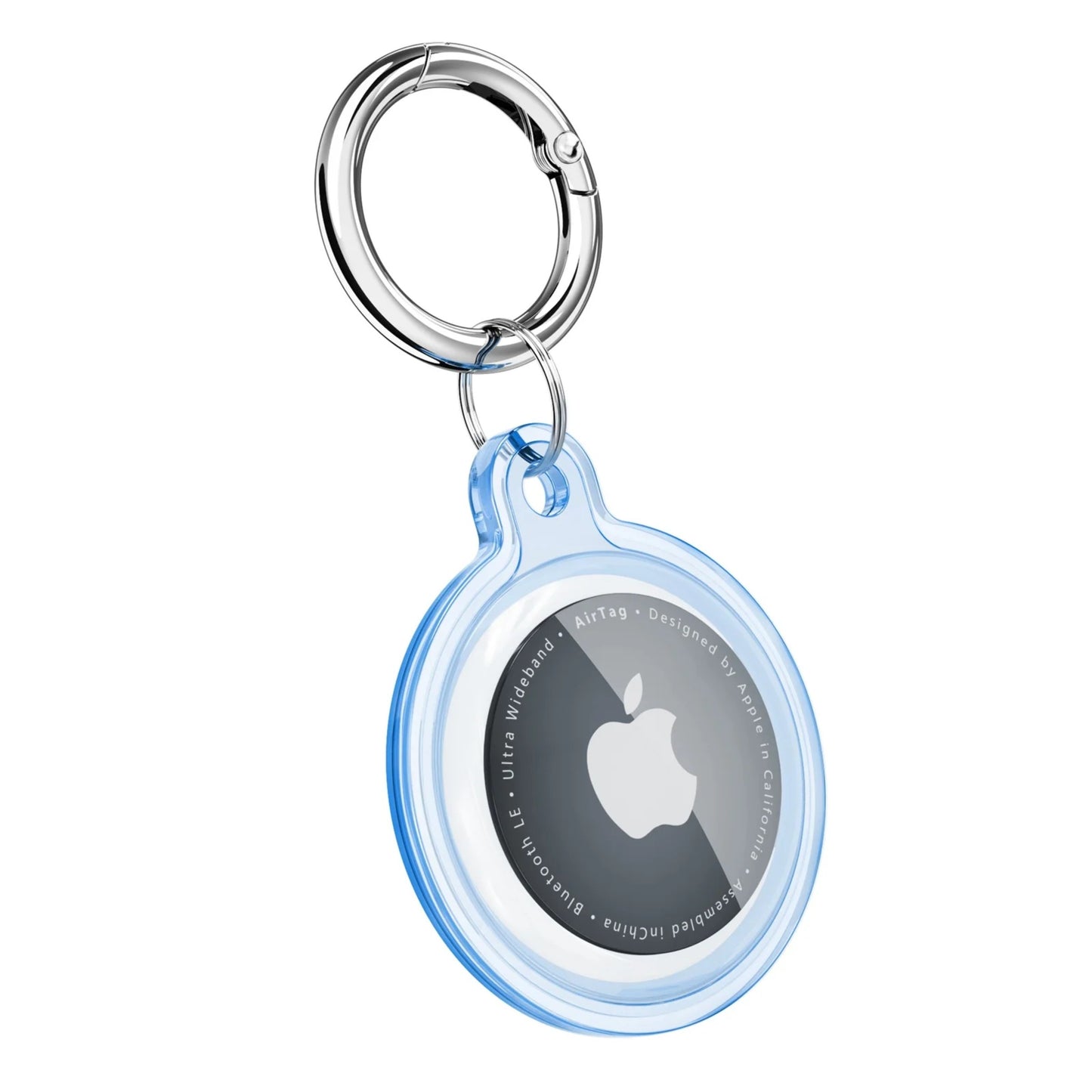 Waterproof AirTag Holder - Rugged Keychain & Pet Collar Clip (TSA Approved)